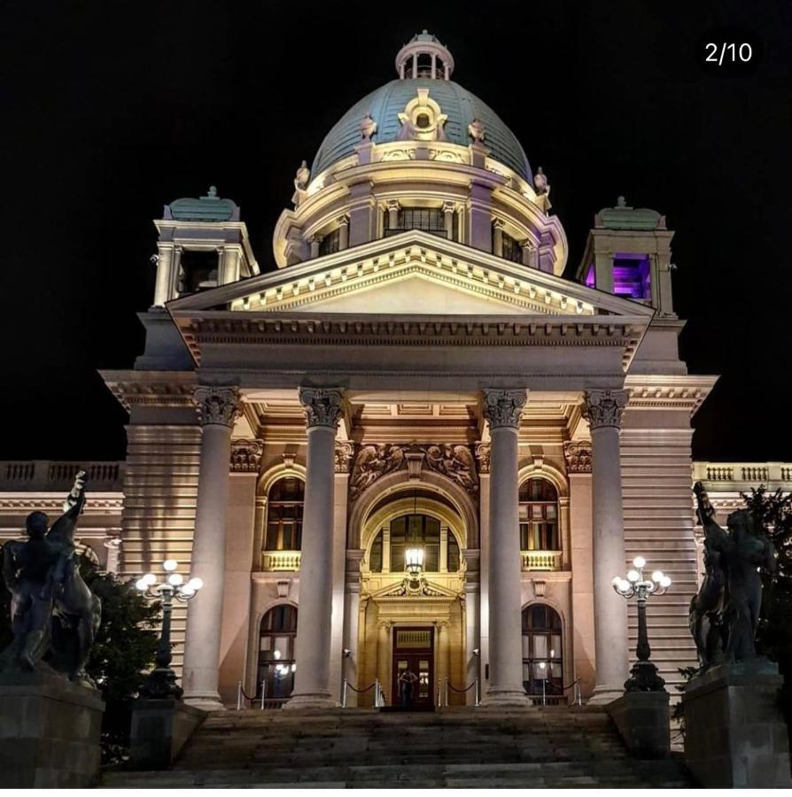 Dusan City Center Parlament Bělehrad Exteriér fotografie
